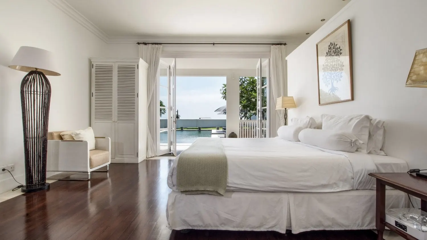 A bedroom at The Palms